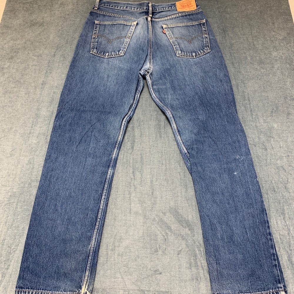 VTG Levi's 582 Jeans Mens 38x34 Blue Denim All Day Comfort Medium Wash Outdoor